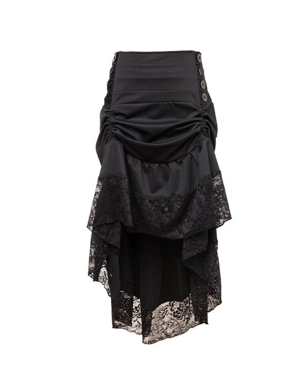 Asymmetric Vintage Victorian Skirts Plus Size M31706