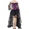 2Pcs Sexy Medieval Victorian Gothic Steampunk Corset With Skirt M1420