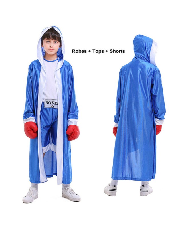 Boys Boxer Cosplay Halloween Party Clothing M40641