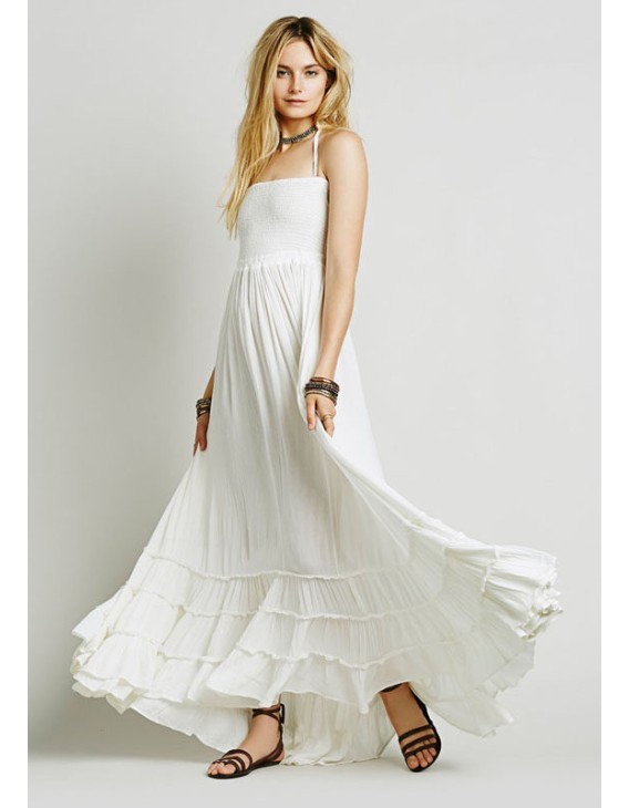 Summer Sexy Backless Maxi Dresses m30406