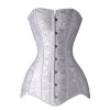 14 Steel Boned Overbust Long Corset M1430