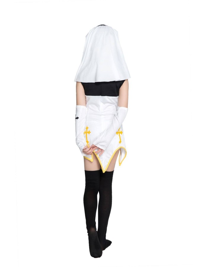 Children Halloween game uniform role playing nun costume uniform temptation M40645