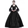 Large trumpet sleeves medieval dress court retro skirtM9973