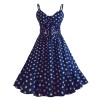 Sexy Spaghetti Strap Crop-Top Girl Summer Beach Dress M30389