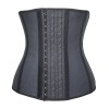 Newest 9 Steel Bones Sexy Latex Waist Training Corsets