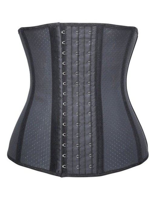Newest 9 Steel Bones Sexy Latex Waist Training Corsets