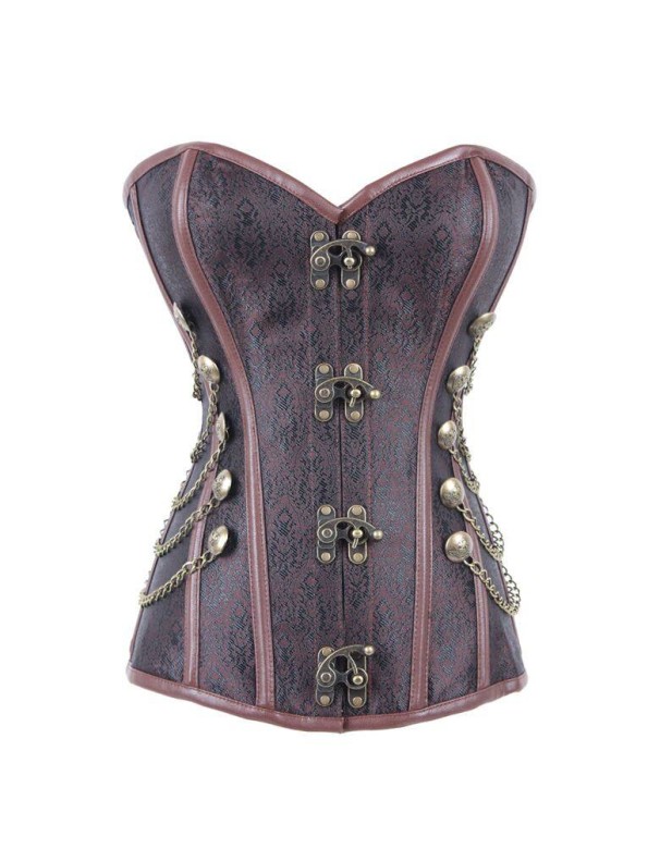 Women new style steampunk corsets bustier corsets M1349