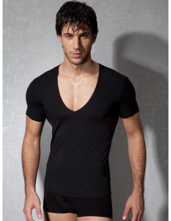New Sport Casual Men V Neck T-shirt M6109