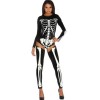 Fashion Skeletons Dancing Costume For Halloween