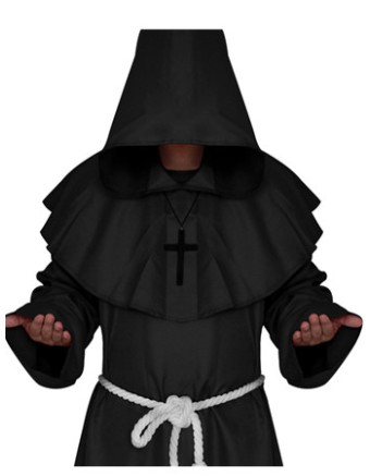 Hooded Monk Robe Costume M40505