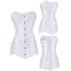 Steampunk Floral Jacquard Corset M1367