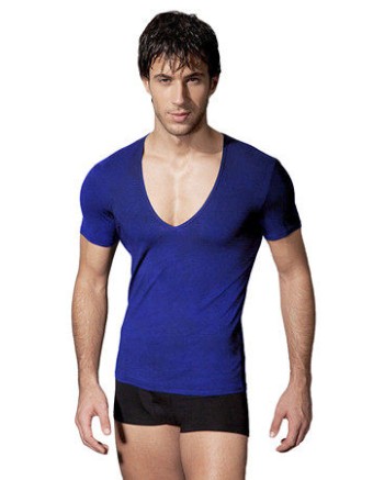 New Sport Casual Men V Neck T-shirt M6109
