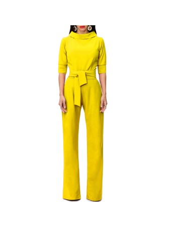 Women Office Lady Jumpsuit M8189