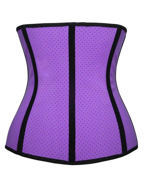 Newest 9 Steel Bones Sexy Latex Waist Training Corsets
