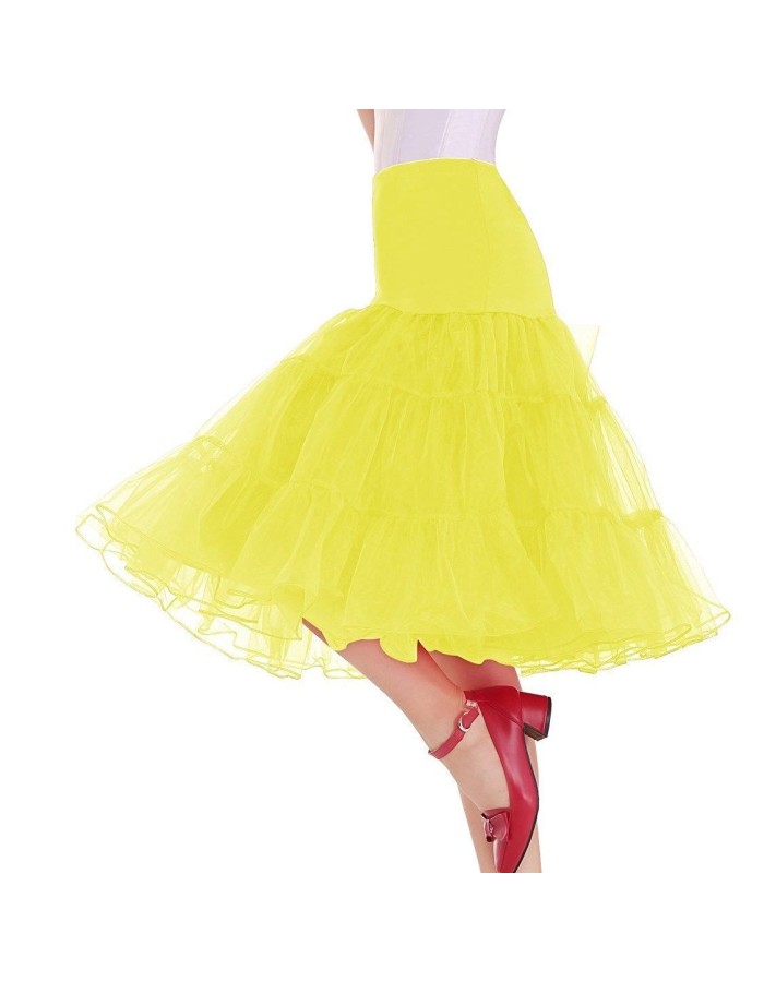 Fashion Colorful Medium Length TUTU Skirt S024