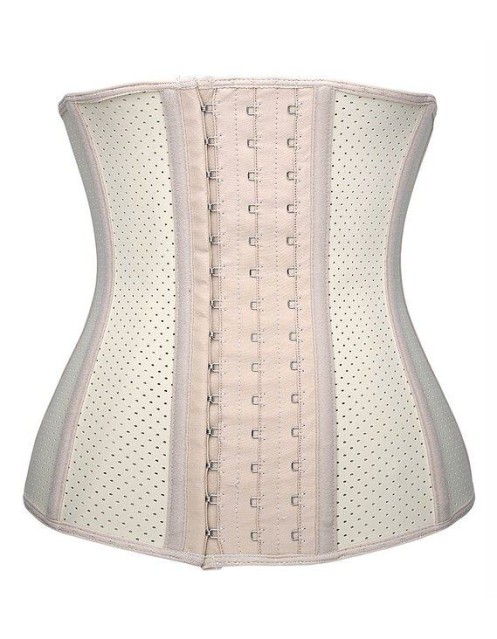 Newest 9 Steel Bones Sexy Latex Waist Training Corsets
