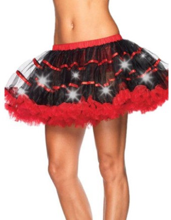 Two color light up tutu skirt S020