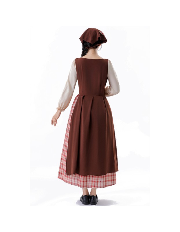 The Little Match Girl Halloween Medieval Role Of National Costume Stage Maid Costume  YM5837