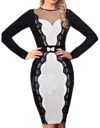 Woman Fashion Party Bodycon Dress M30122