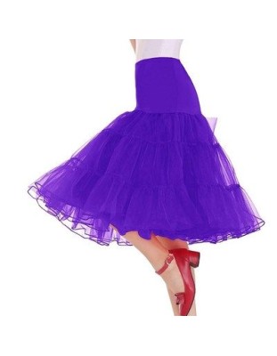 Fashion Colorful Medium Length TUTU Skirt S024