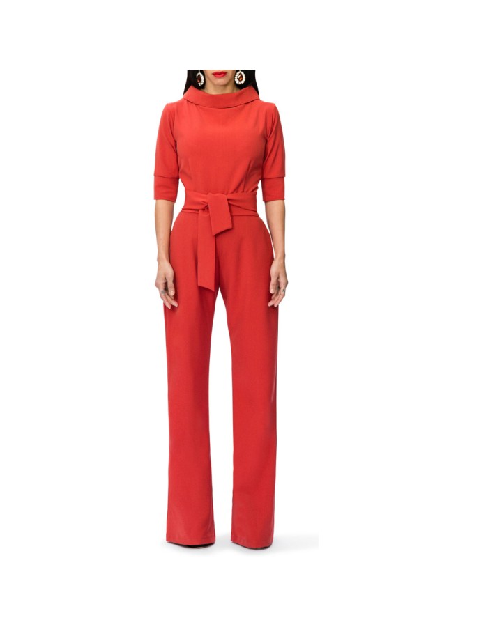 Women Office Lady Jumpsuit M8189