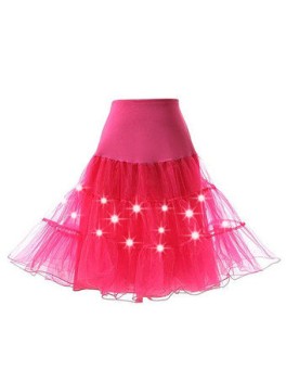 Fashion Colorful LED TUTU Dress S026