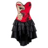 Sexy One Pieces Punk Corset Dress M1365