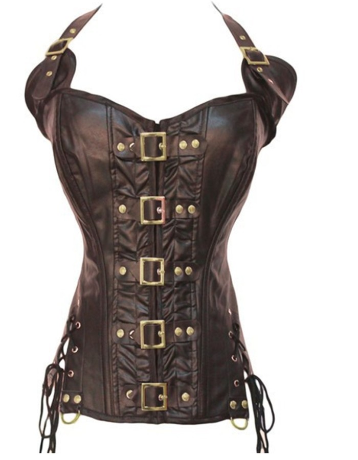 Buckle-up Steampunk Corset M1342