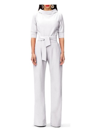Women Office Lady Jumpsuit M8189