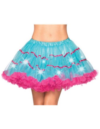 Two color light up tutu skirt S020