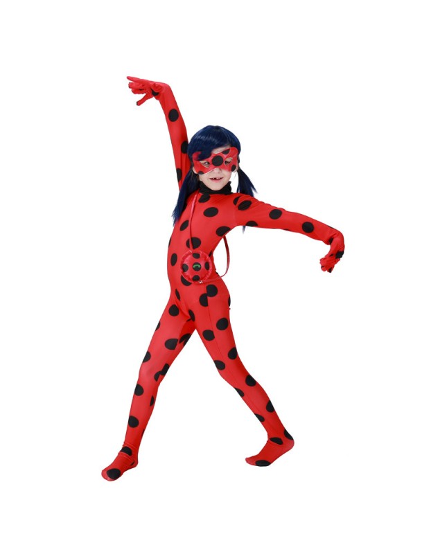 Adult & Kid Girls Miraculous Ladybug Zentai Costume M40512