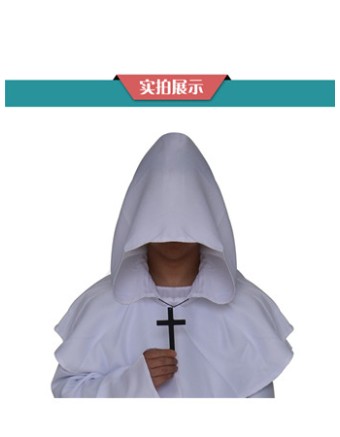Hooded Monk Robe Costume M40505