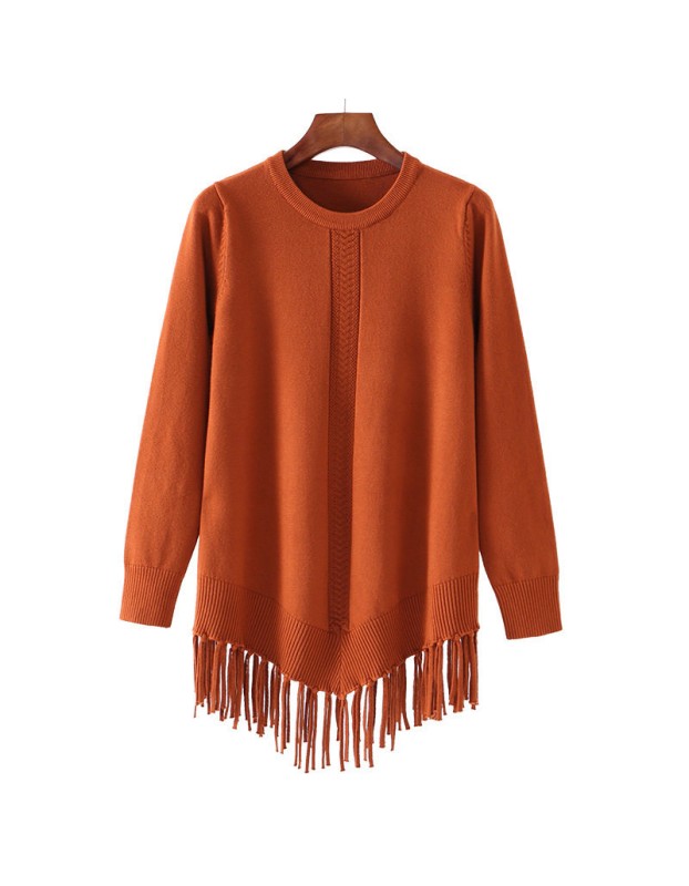 Women's Tassel Sweater Dress M2117