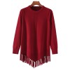 Women's Tassel Sweater Dress M2117
