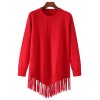 Women's Tassel Sweater Dress M2117