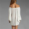 Women Casual Loose Off Shoulder Dress M30379