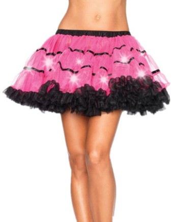 Two color light up tutu skirt S020