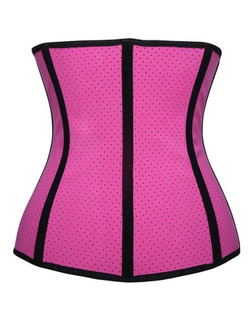 Newest 9 Steel Bones Sexy Latex Waist Training Corsets