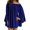 Women Casual Loose Off Shoulder Dress M30379