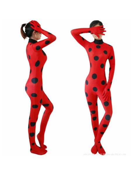 Adult & Kid Girls Miraculous Ladybug Zentai Costume M40512
