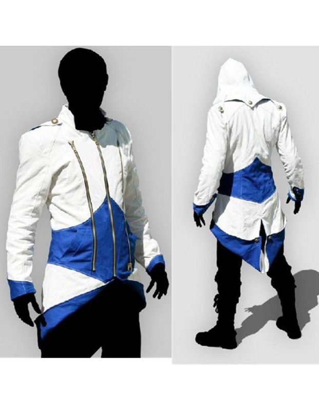 Assassins Creed Cosplay Costume Men Hoodie Jacket  M40454