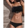 Latest Fringed Bandeau Bikini Set M5217b