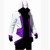white with purple 