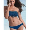 Latest Fringed Bandeau Bikini Set M5217b