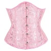 Hot sale women sexy jacquard corset M1719