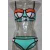 Beautiful Color Block 2pcs Bikini M5324