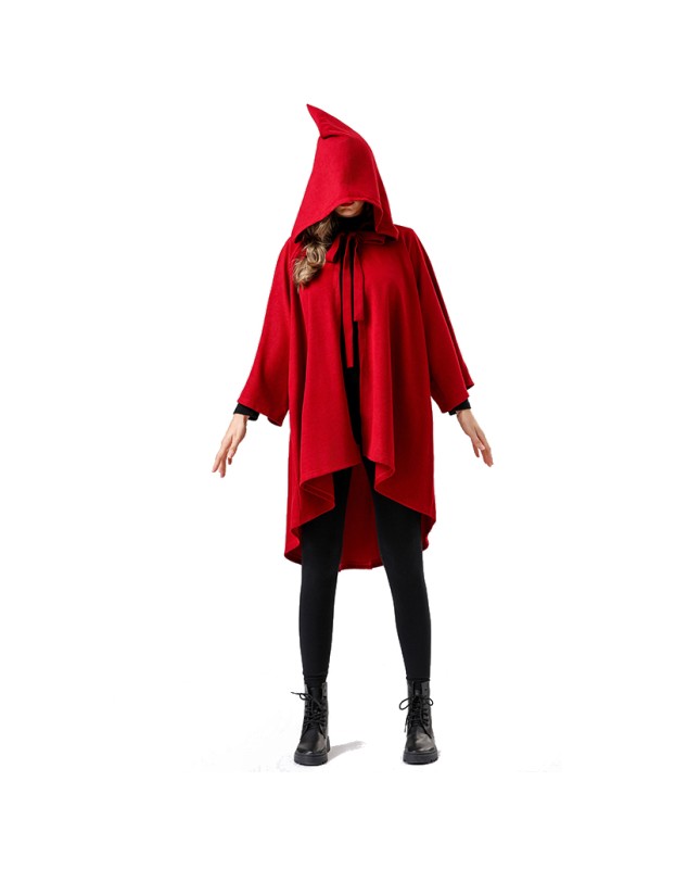 Halloween Costume Cape For Black Red Cape Costume Party Punk Gothic Cape Jacket YM0936 YM0937