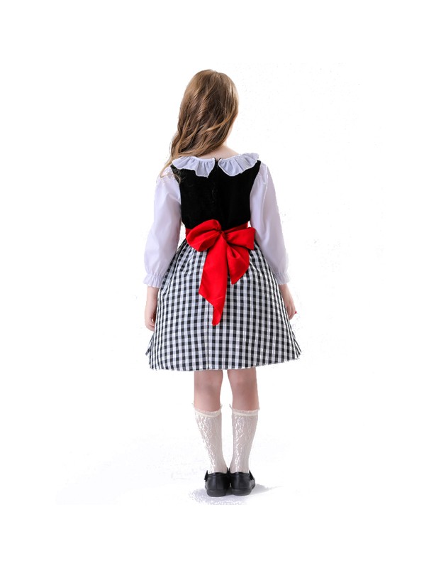 Adult Maid Dress Little Red Riding Hood Dress Cape Outfit Party Maid Cosplay Costume YM0941 YM0940