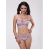 Sexy Charming Paisley Bandeau Bikini M5252