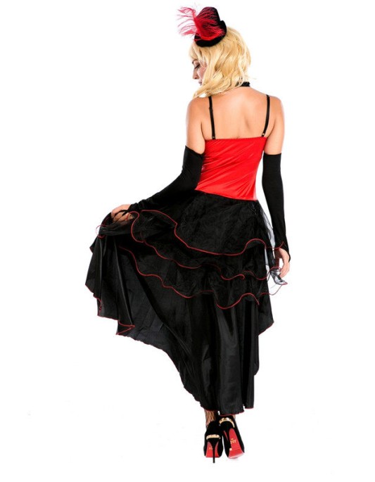 Women Sexy Burlesque Fancy Dress Costume M4567